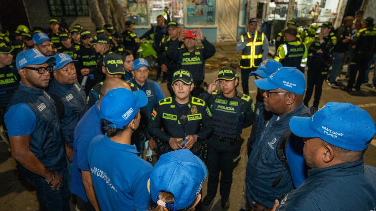 Toma de las autoridades al barrio Sucre, centro de Cali