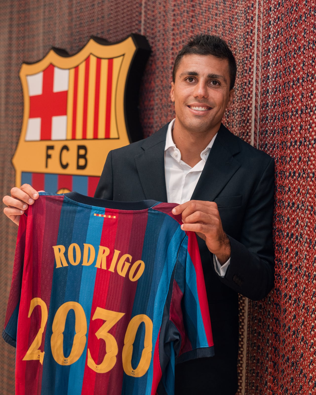 Rodri Hernández, nuevo jugador del FC Barcelona.