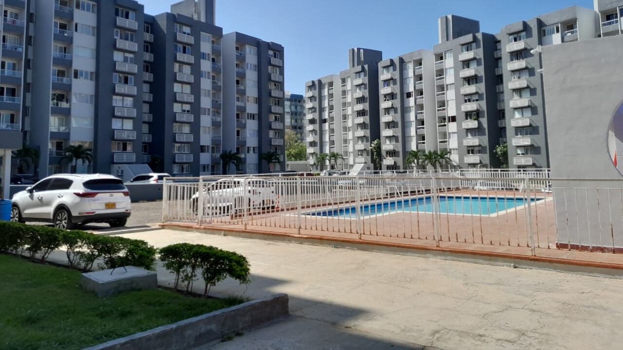 Conjunto residencial donde habrían descubierto el 'robo' de energía en Barranquilla.