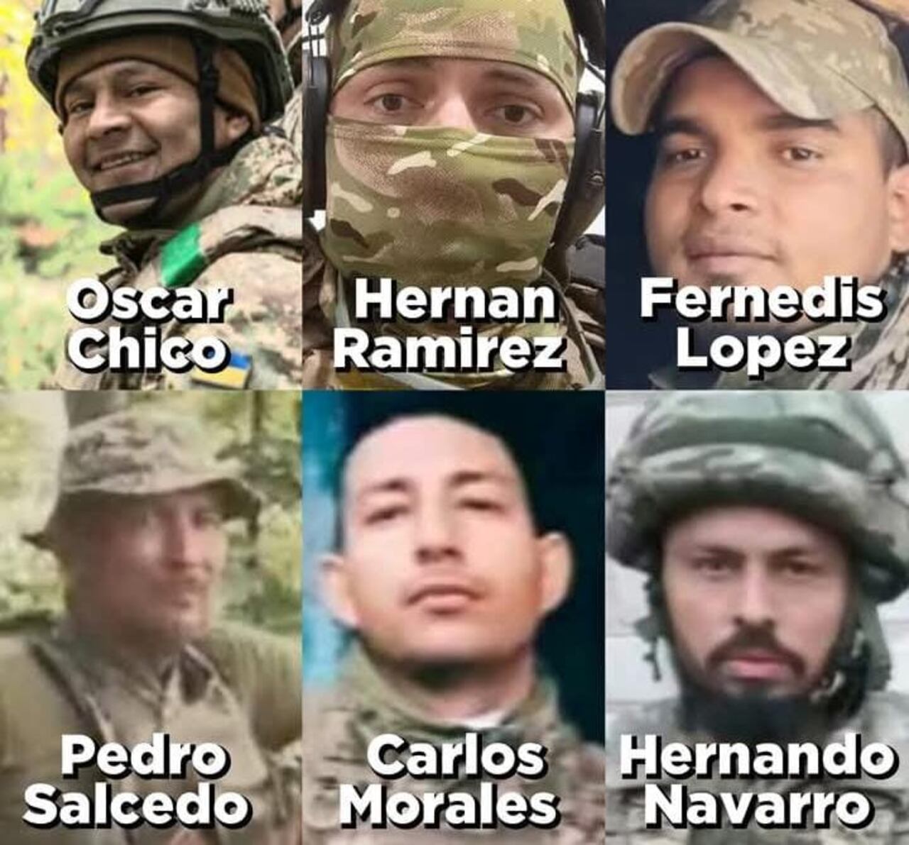 Mercenarios colombianos habrían muerto en Ucrania.