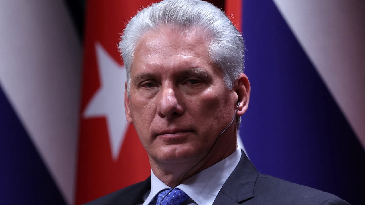 Miguel Díaz-Canel, presidente de Cuba.
