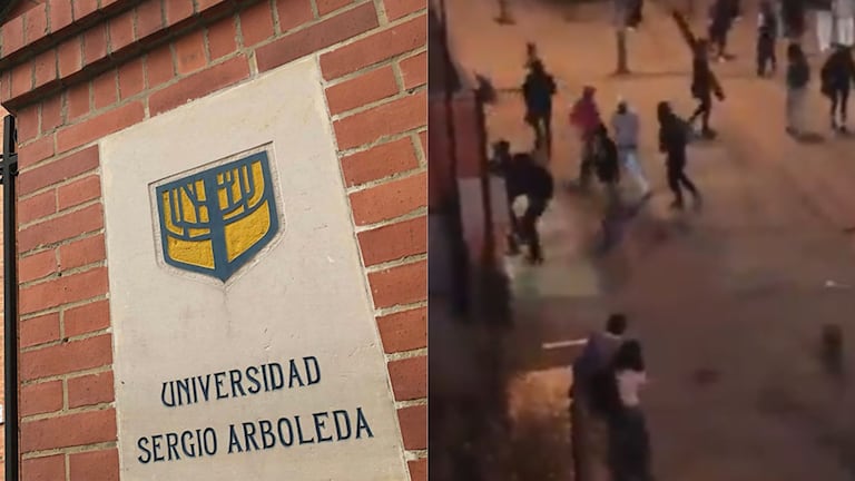 Hechos de vandalismo contra las instalaciones de la Universidad Sergio Arboleda.