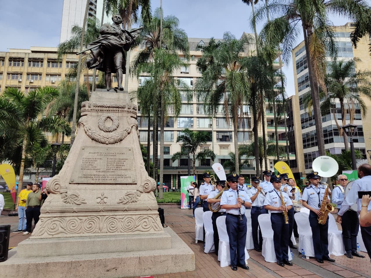 Con reconocimientos y actos protocolarios, así conmemoró Cali los 216 años de su Grito de Independencia.