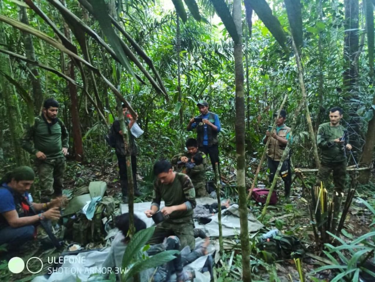 Hermanos Mucutuy, rescatados luego de sobrevivir 40 días en la selva amazónica.