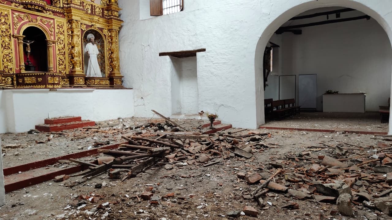 La Iglesia La Merced requiere apoyo para atender los daños estructurales ocasionados por el terremoto y avanzar en la recuperación de este patrimonio de Cali.