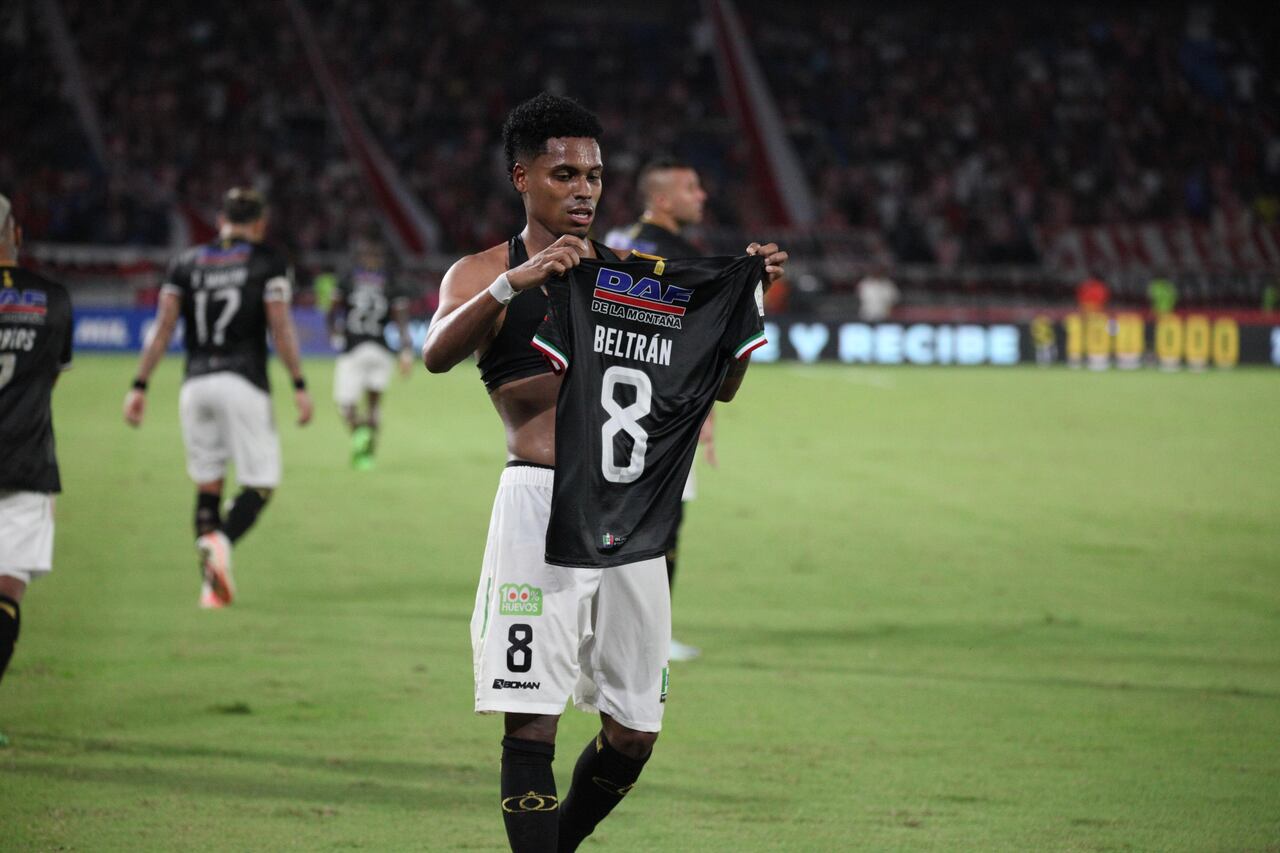 Once Caldas venció a Junior en Barranquilla y sueña con la final de la Liga Betplay 2024-II.