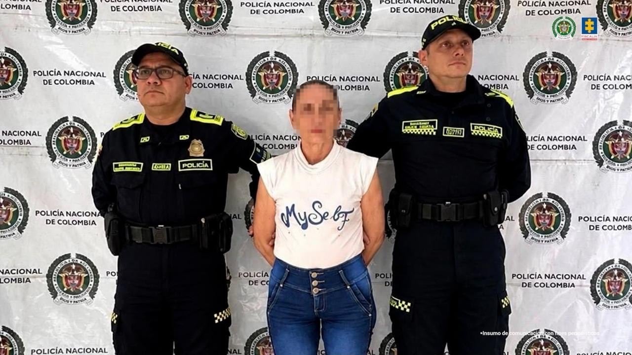 María Ortiz Gil capturada por la Fiscalía