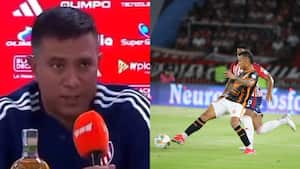 El estratega no ocultó su molestia por lo ocurrido.