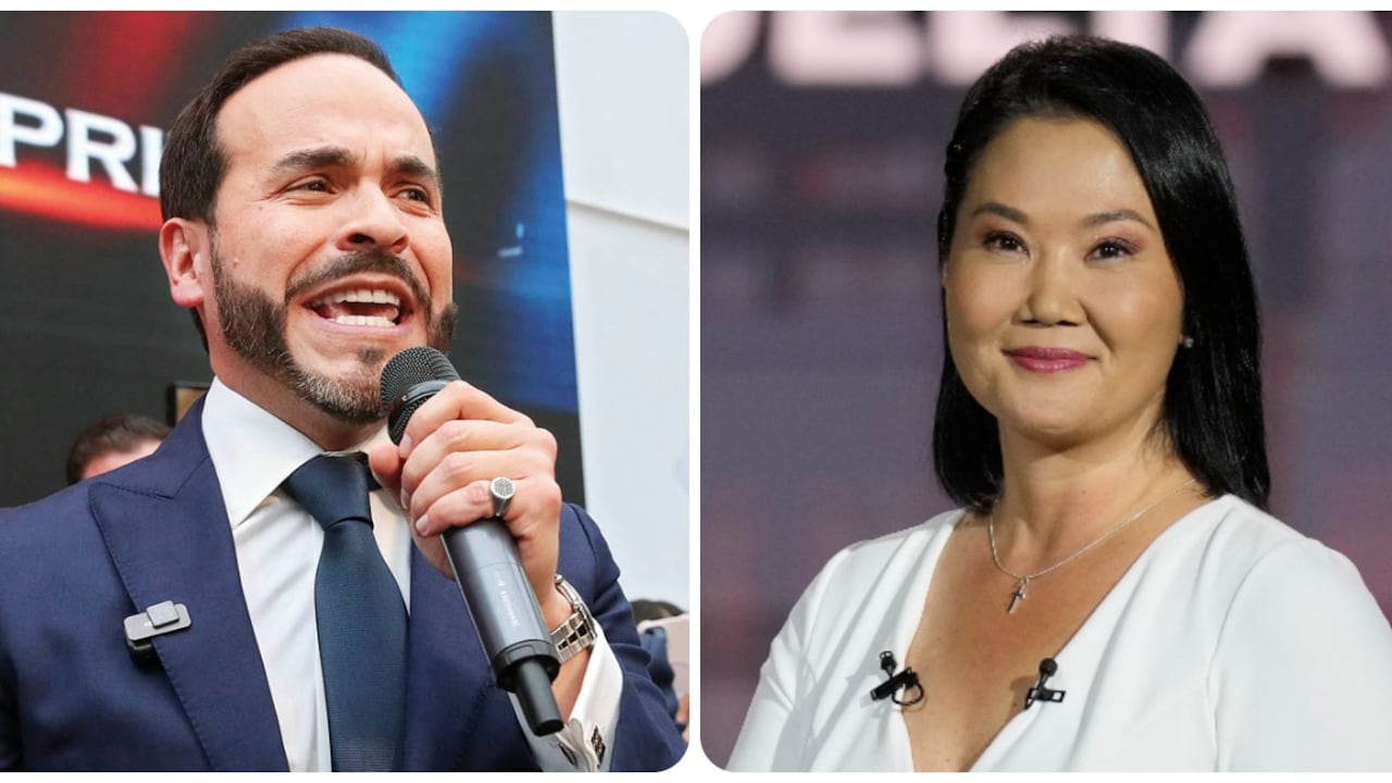 Abelardo de la Espriella y Keiko Fujimori