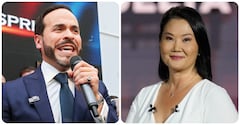 Abelardo de la Espriella y Keiko Fujimori