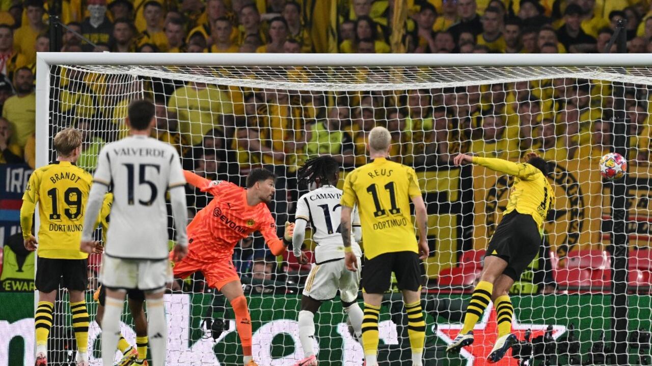 Imagen de la final de la Liga de Campeones que ganó el Real Madrid al Borussia Dortmund.
