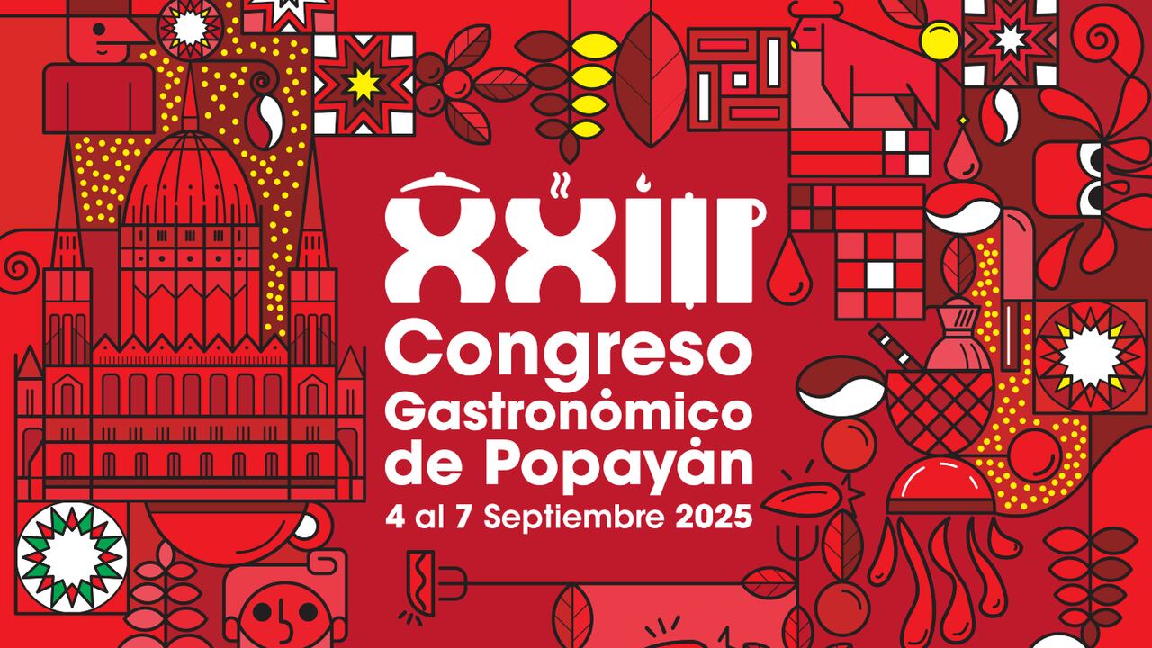El XXIII Congreso Gastronómico de Popayán es gratuito y abierto al público, lo que lo convierte en una celebración incluyente, viva y diversa, que ratifica a la capital caucana como un destino único para disfrutar la gastronomía, la cultura y la hospitalidad de su gente.