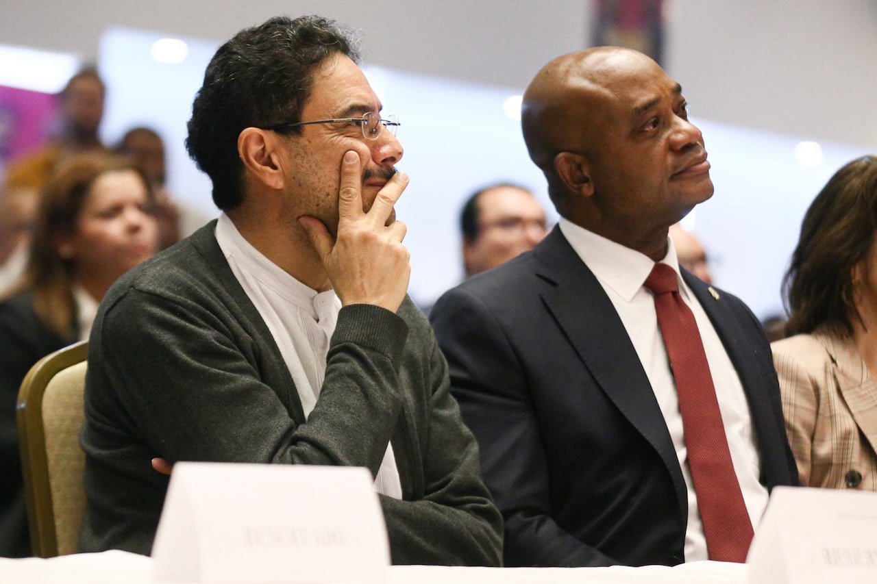 Iván Cepeda y Luis Gilberto Murillo.
