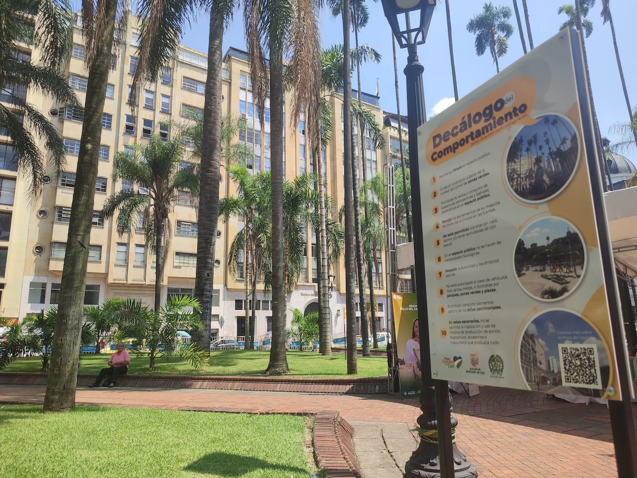 La recuperación de la Plaza de Cayzedo fue un proceso que duró once meses, entre junio de 2022 y mayo de 2023.