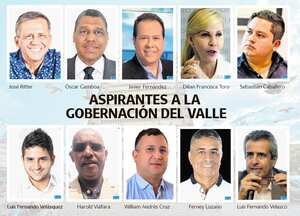 Por ahora, este es el listado de quienes aspirarán al Palacio de San Francisco. Cinco de ellos buscan la bendición de la coalición del Pacto Histórico y el Frente Amplio.