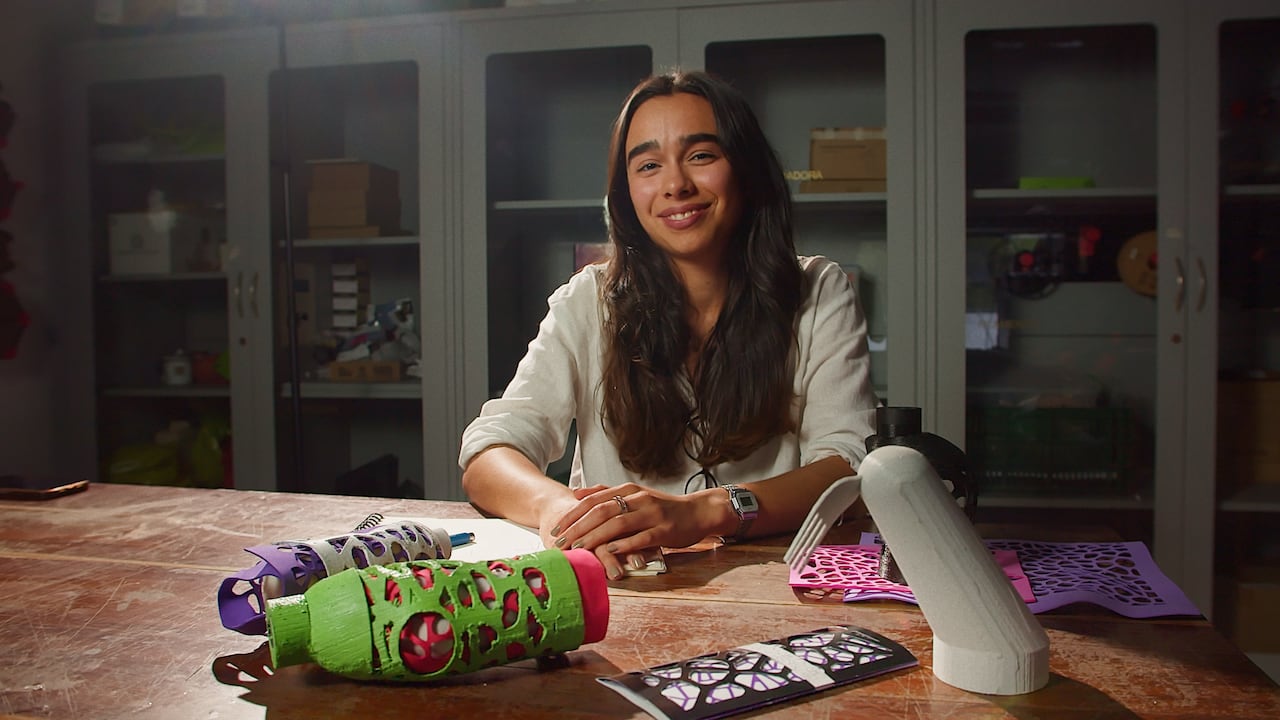 Laura Echeverry creó Encaja, para personalizar prótesis.