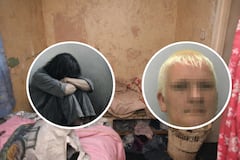 Montaje mujer esclavizada