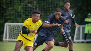 Imagen del amistoso de pretemporada entre el Deportivo Cali y el Boca Juniors (Cali).