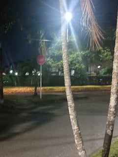 Así luce actualmente la intersección de la Calle 42 con Carrera 94, con las luminarias en funcionamiento.