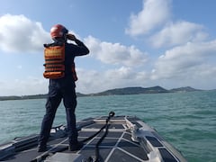 Avanza la búsqueda de Juan Carlos López, de 41 años, quien cayó al mar al volcarse su jetski en Tubará, Atlántico.