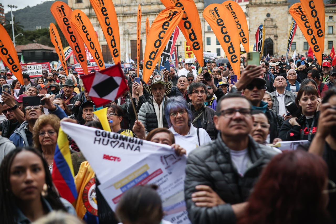 Plaza de Bolívar. Paro Nacional Mayo 29.