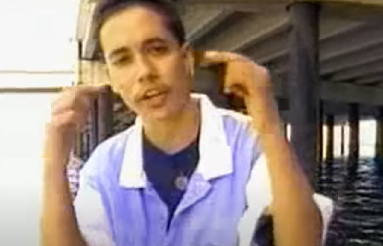 El cantante Big Boy cuando interpretó su exitosa canción 'Mis ojos lloran por ti'.