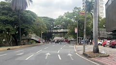 Secretaría de Movilidad hace acompañamiento a las marchas de este 14 de octubre.