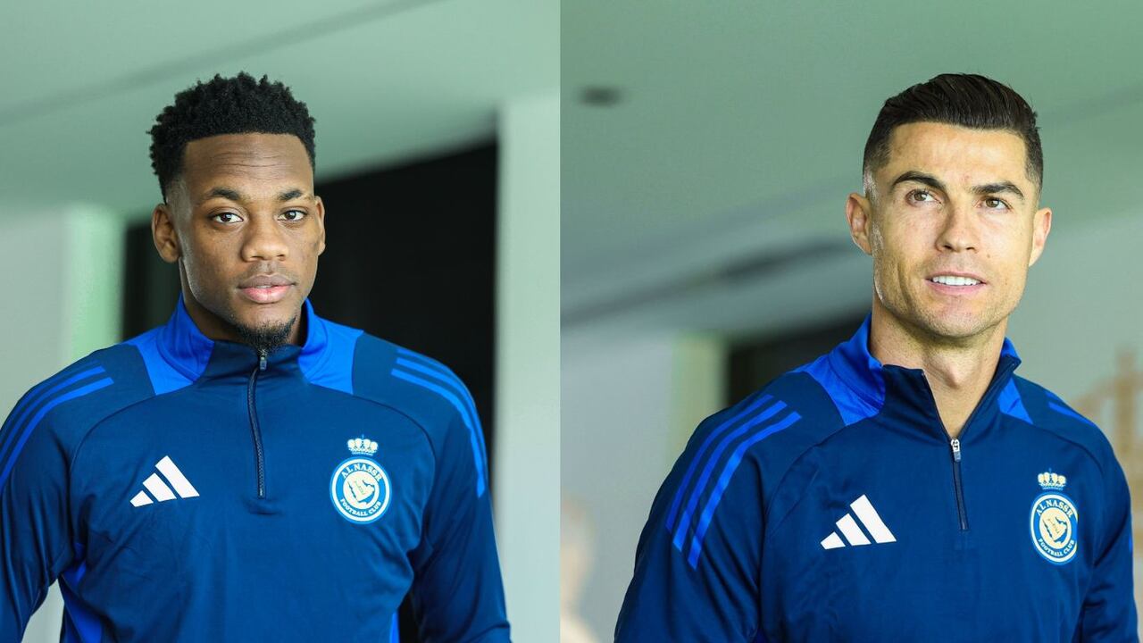 Jhon Durán y Cristiano Ronaldo serán la dupla delantera del Al Nassr.