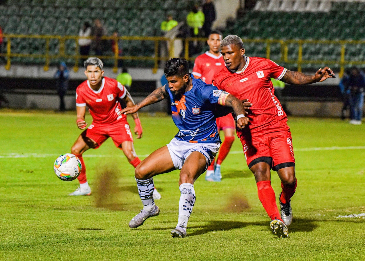 Imagen del partido entre Boyacá Chicó y América de Cali por la fecha 2 del primer semestre de la Liga Colombiana 2026.