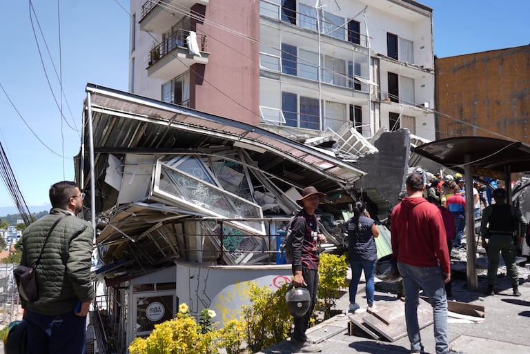 Terremoto Ciudad de Manizales / 10 de agosto / Fotografo: Santiago Álvarez