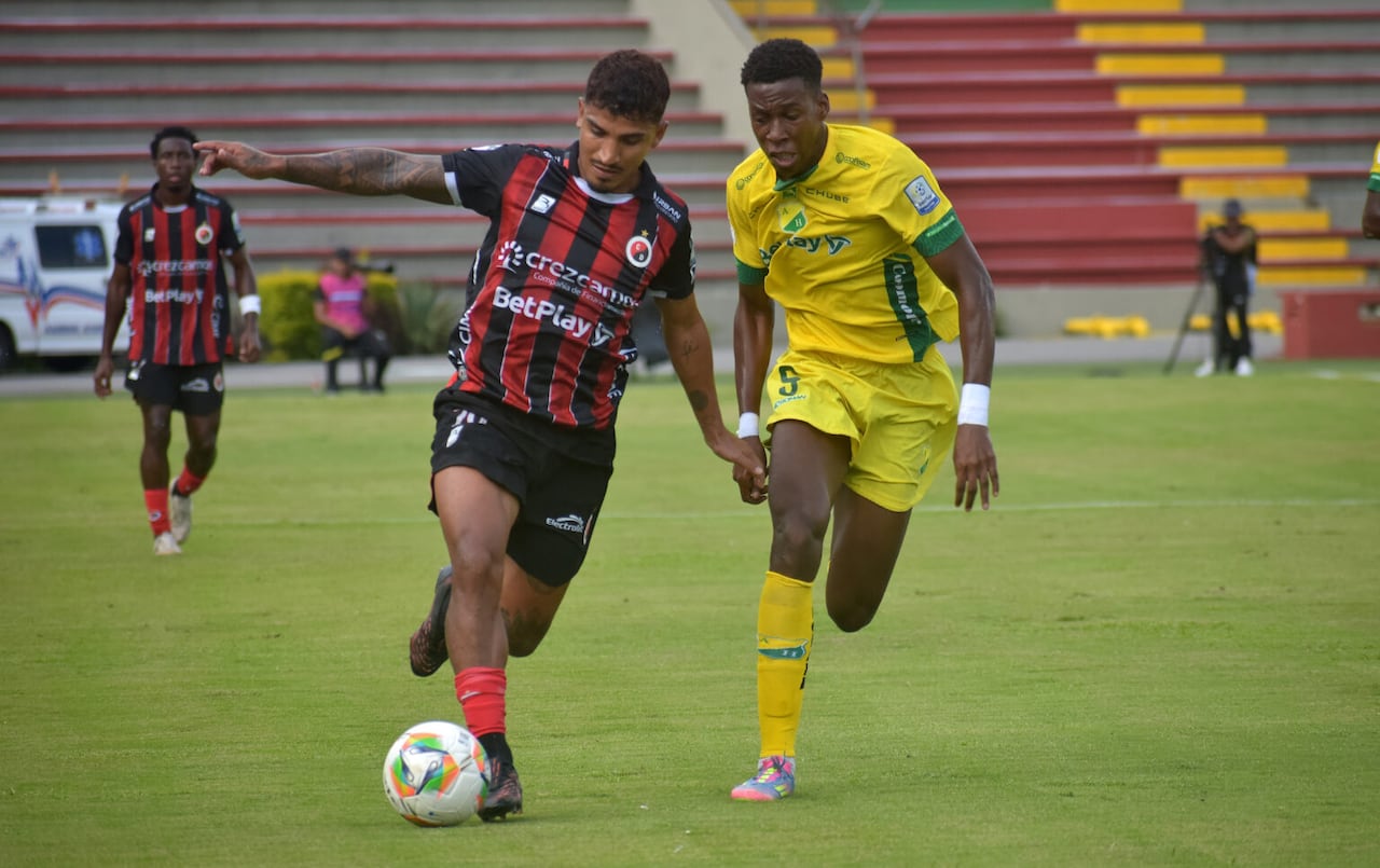 Imagen de un partido del Cúcuta Deportivo en el Torneo de Ascenso.