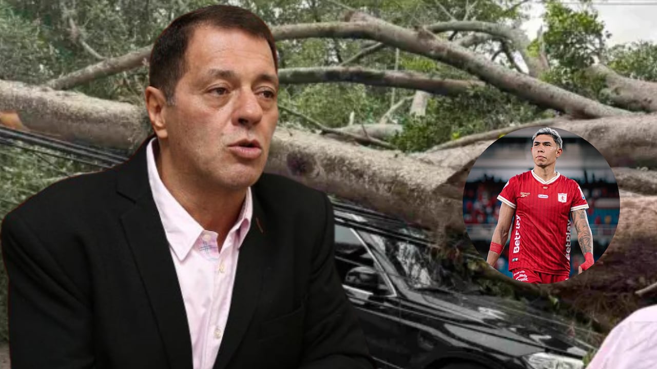 Tulio Gómez se pronunció tras el accidente de Nicolás Hernández, defensor del América de Cali, cuyo vehículo fue impactado por un árbol durante las fuertes lluvias registradas en el sur de Cali.