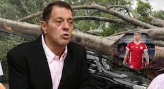 Tulio Gómez se pronunció tras el accidente de Nicolás Hernández, defensor del América de Cali, cuyo vehículo fue impactado por un árbol durante las fuertes lluvias registradas en el sur de Cali.