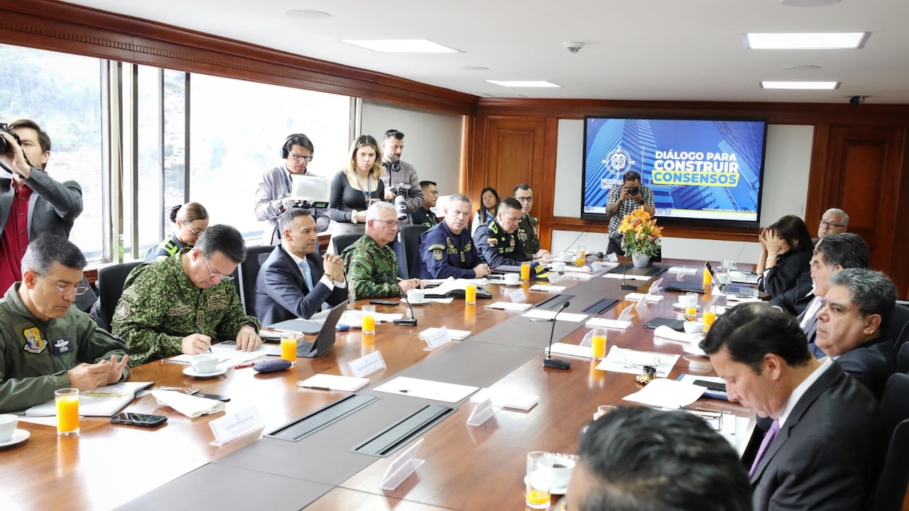 Reunión del Plan Democracia en la Procuraduría.