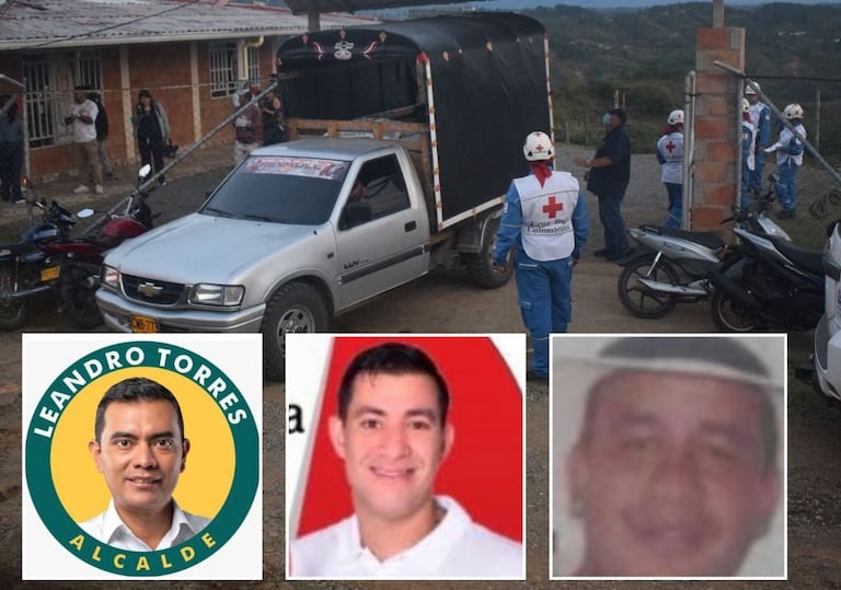 Las víctimas fueron identificadas como Jesús Rafael Guzmán Villalba, Wilmer Leandro Torres Peña y Cristian Fernando Preciado Ibáñez, quienes tenían trayectoria política en distintas regiones del país son las víctimas de esta masacre.