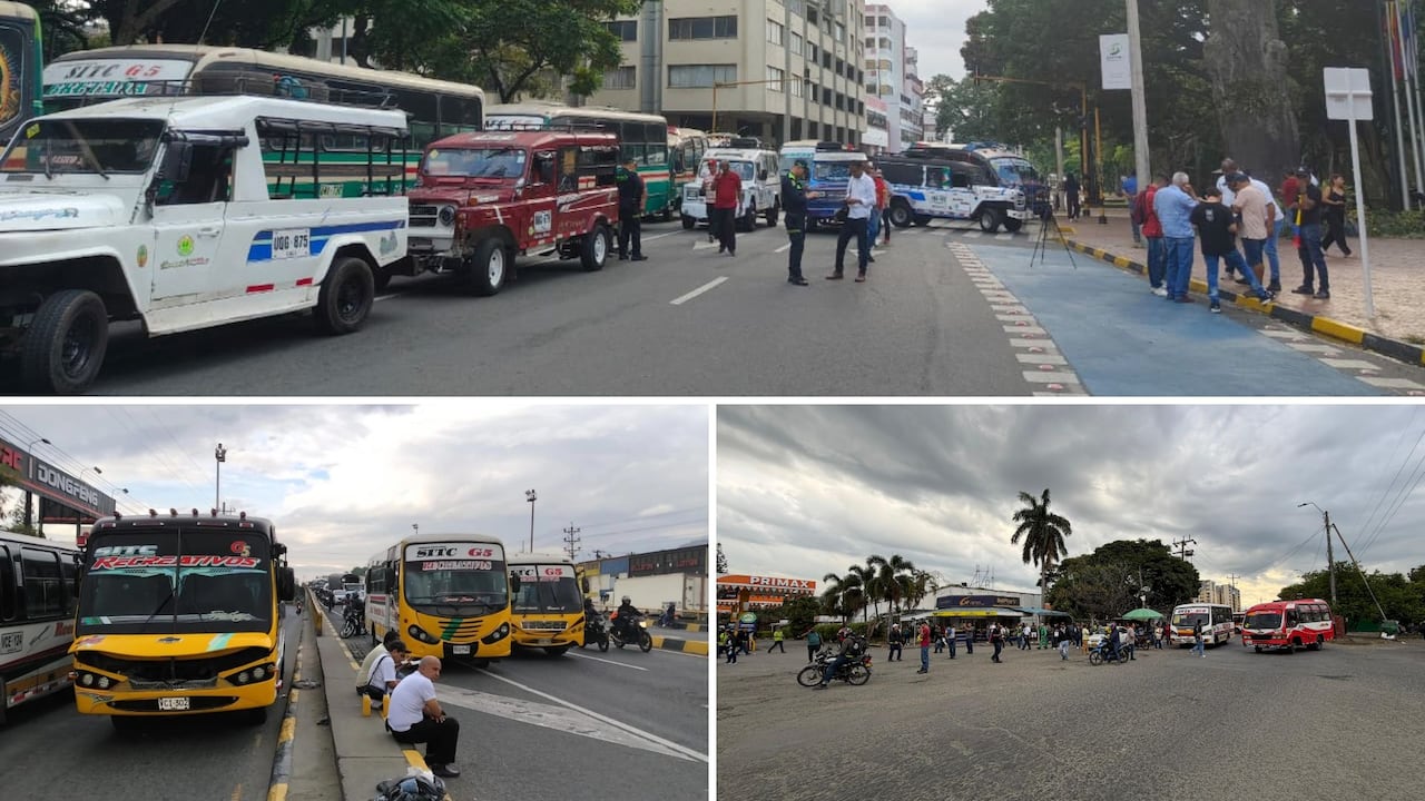 Bloqueos en Cali