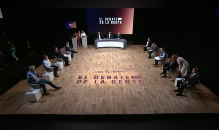 En el encuentro participaron los nueve aspirantes de la denominada ‘Gran Consulta’.