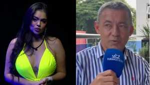 La Segura y su papá