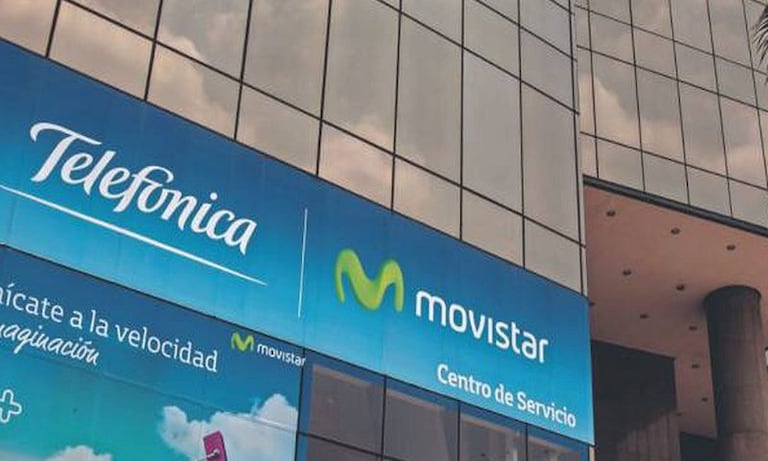Movistar es uno de los operadores móviles principales de Colombia.