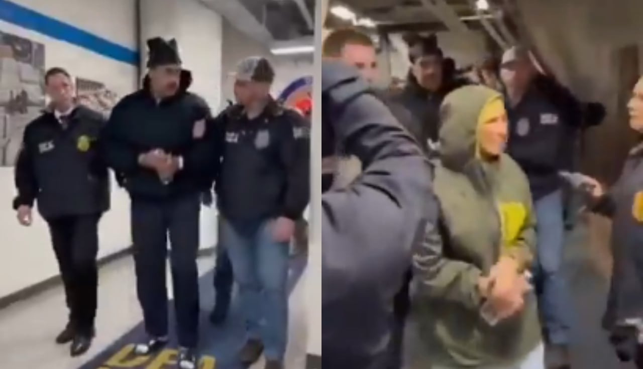 Estas son las primeras imágenes de Maduro y su esposa en la DEA.