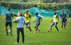 Entrenamiento y Rueda de Prensa Deportivo Cali