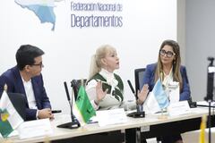 Los gobernadores de Colombia reunidos en la Federación Nacional de Departamentos.