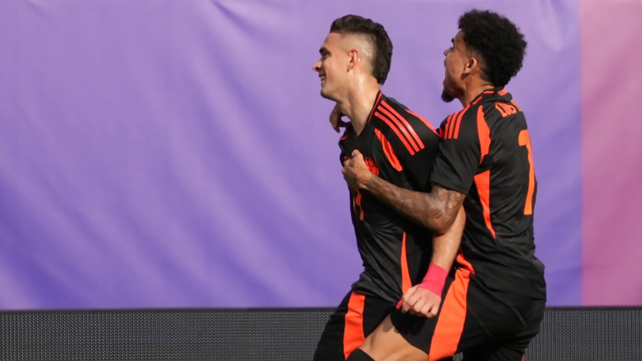 Borré gritando su gol ante Estados Unidos.