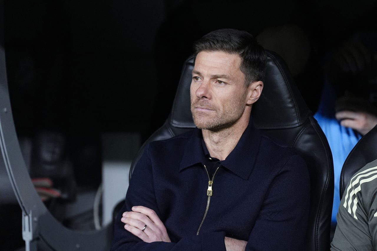 Xabi Alonso en el banquillo del Real Madrid