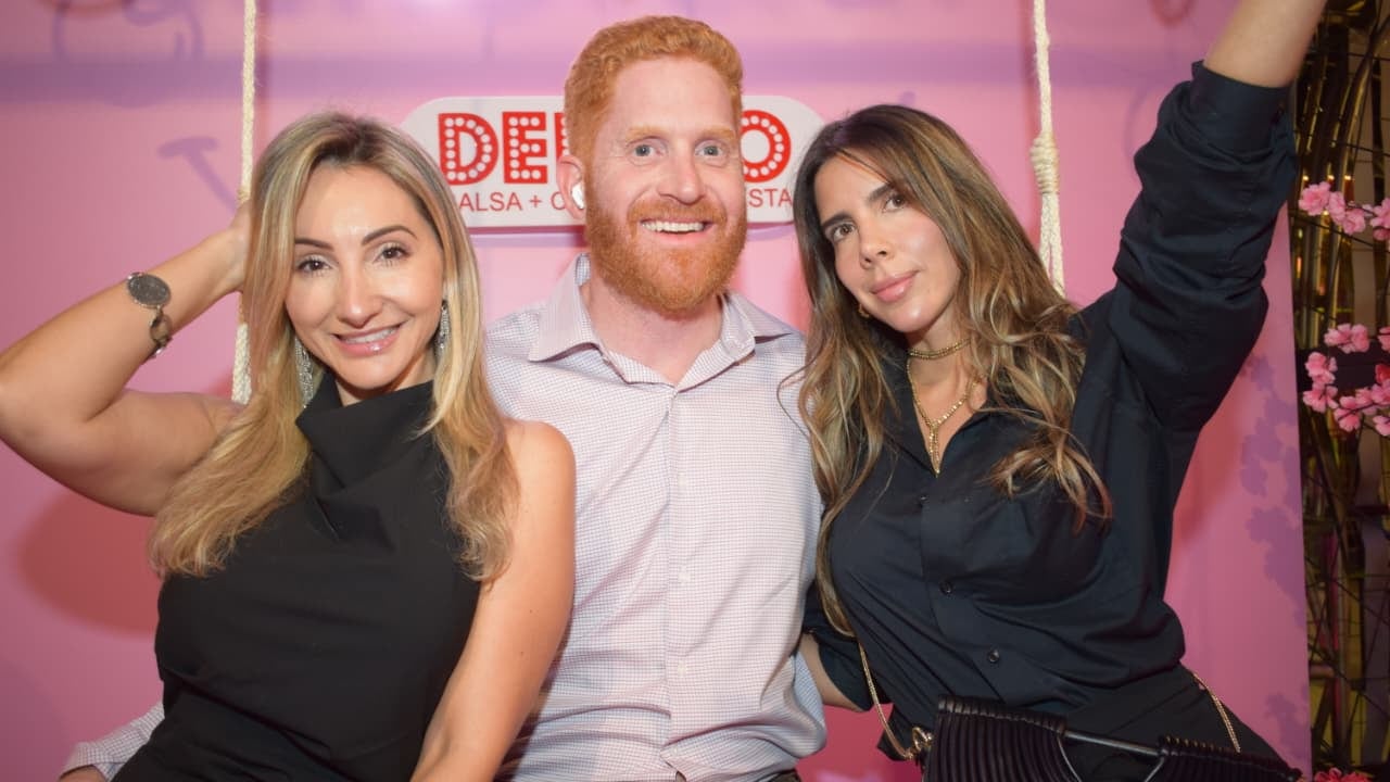 Diana Muñoz Christofer Abbott y Vanessa Chacón.