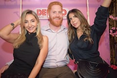 Diana Muñoz Christofer Abbott y Vanessa Chacón.