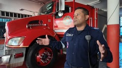 Andrés Felipe Cunda Giraldo es paramédico del componente médico del USAR COL-1. Ingresó a los 9 años a una brigada infantil en Miranda, Cauca, y completa una década en el Benemérito Cuerpo de Bomberos de Cali.