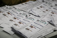 Escrutinio de votaciones presidenciales 2026 en Corferias