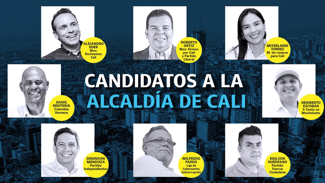 Estos son los últimos mensajes para los electores por parte de los candidatos a la Alcaldía de Cali.