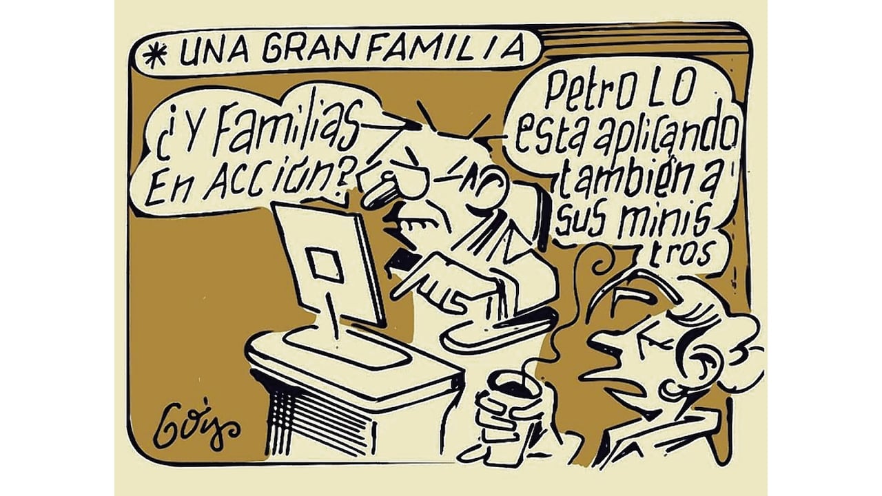 Caricatura Gova 12 de julio